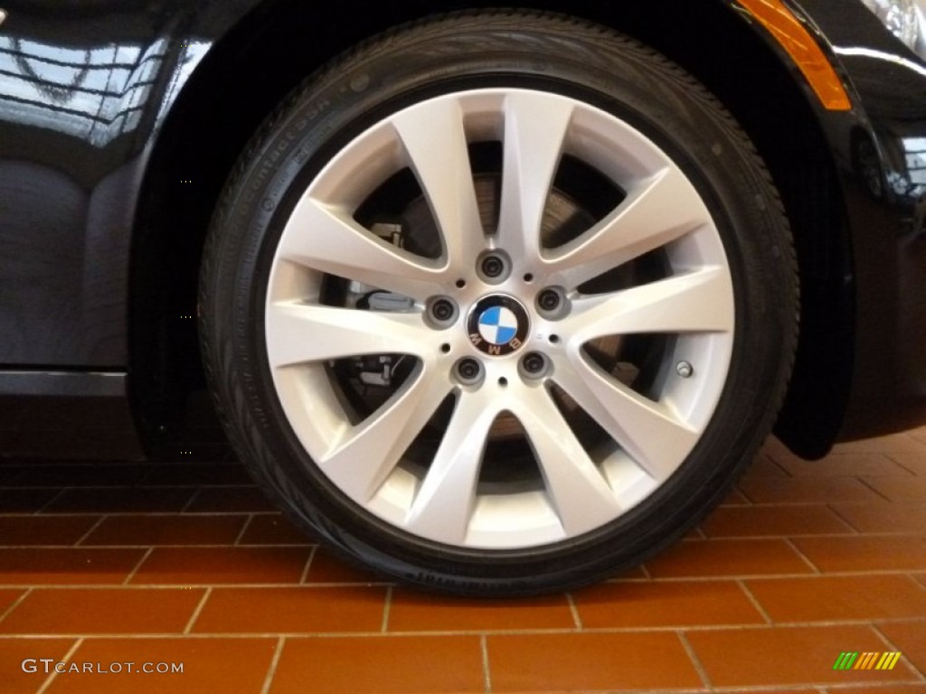 2012 3 Series 328i Convertible - Black Sapphire Metallic / Saddle Brown photo #7