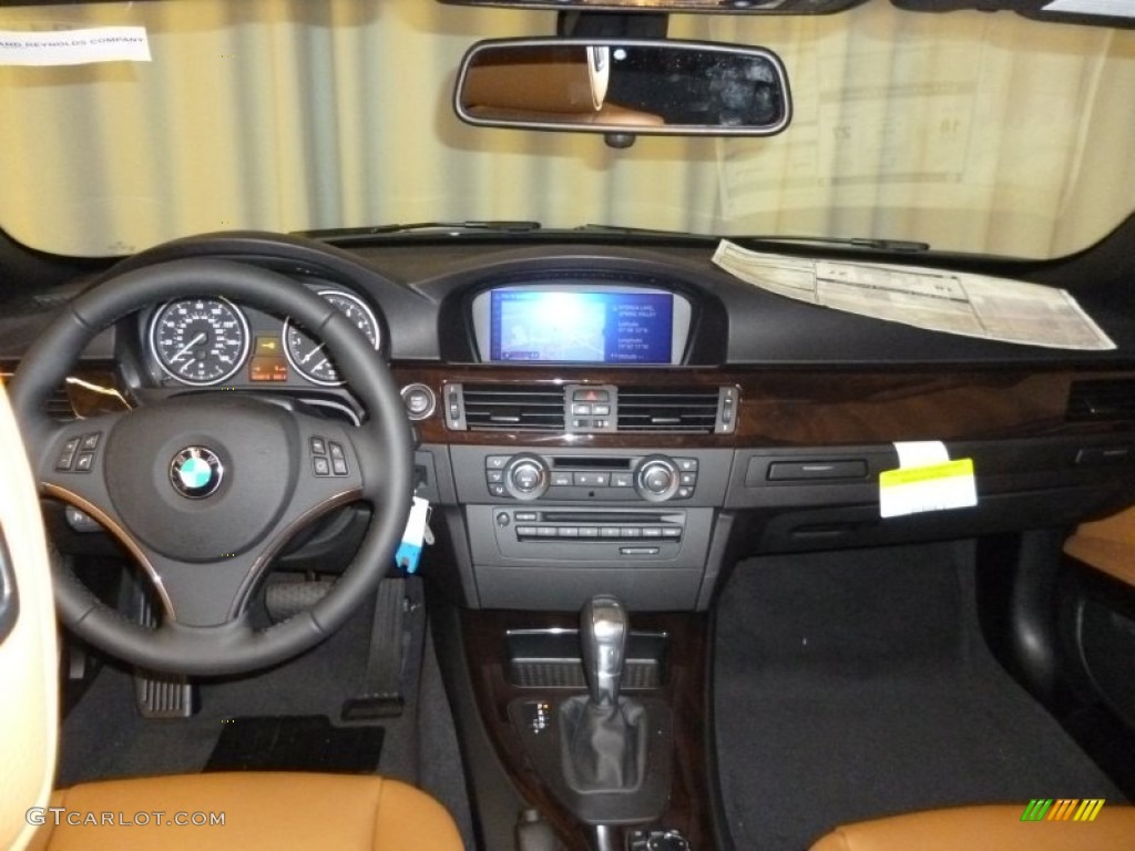 2012 3 Series 328i Convertible - Black Sapphire Metallic / Saddle Brown photo #10