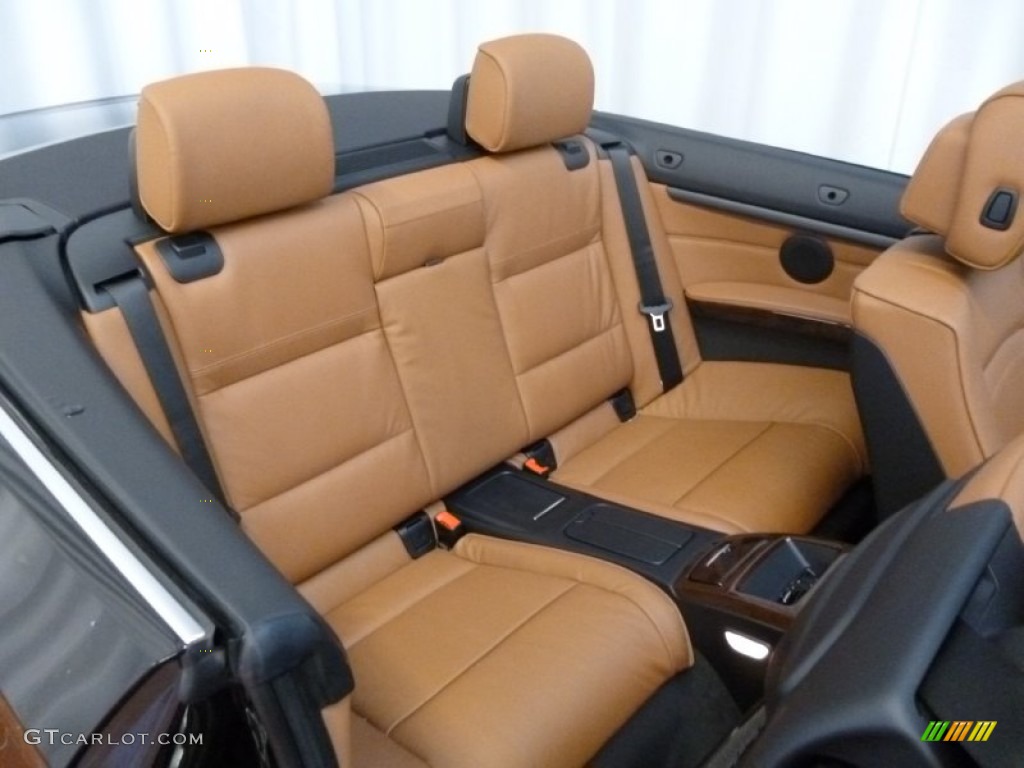 2012 3 Series 328i Convertible - Black Sapphire Metallic / Saddle Brown photo #12