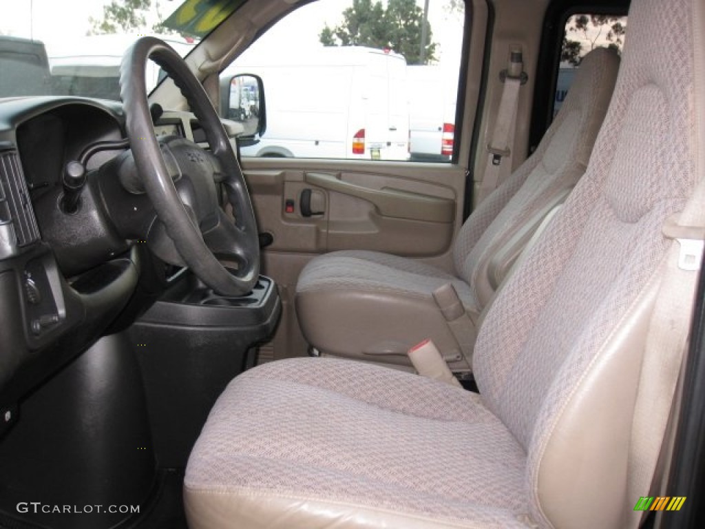 2005 Savana Van 2500 Cargo - Onyx Black / Medium Pewter photo #8