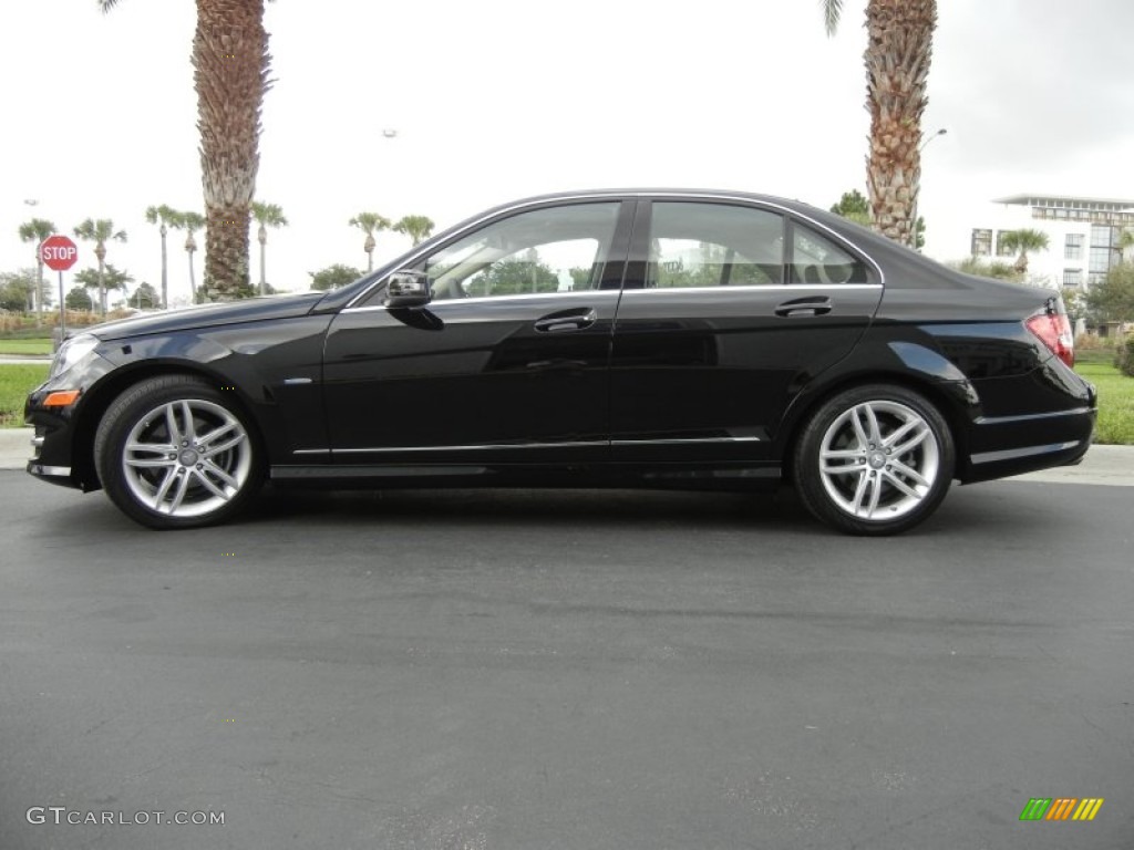 Black 2012 Mercedes-Benz C 250 Sport Exterior Photo #60679319