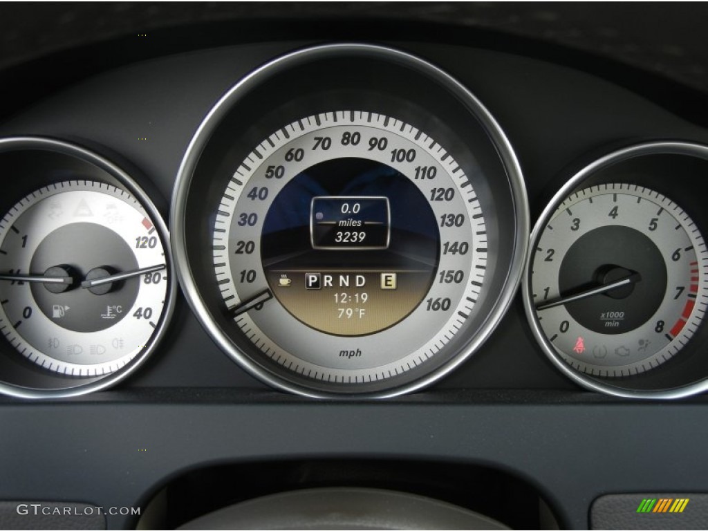 2012 Mercedes-Benz C 250 Sport Gauges Photo #60679499