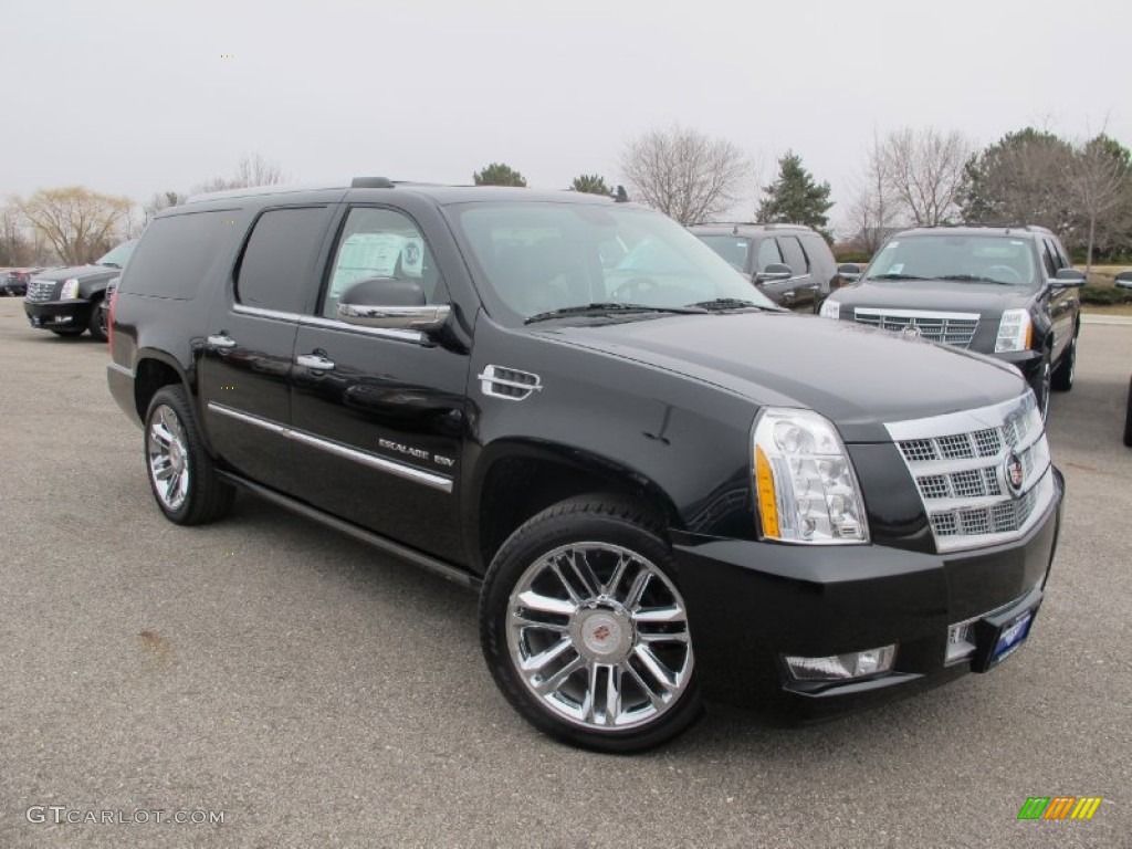 Black Raven 2011 Cadillac Escalade ESV Platinum AWD Exterior Photo #60680498