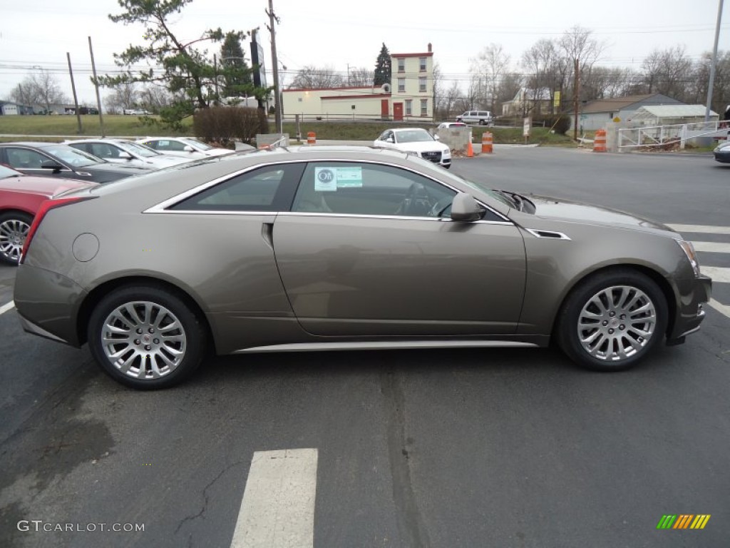 Mocha Steel Metallic 2012 Cadillac CTS 4 AWD Coupe Exterior Photo #60682754