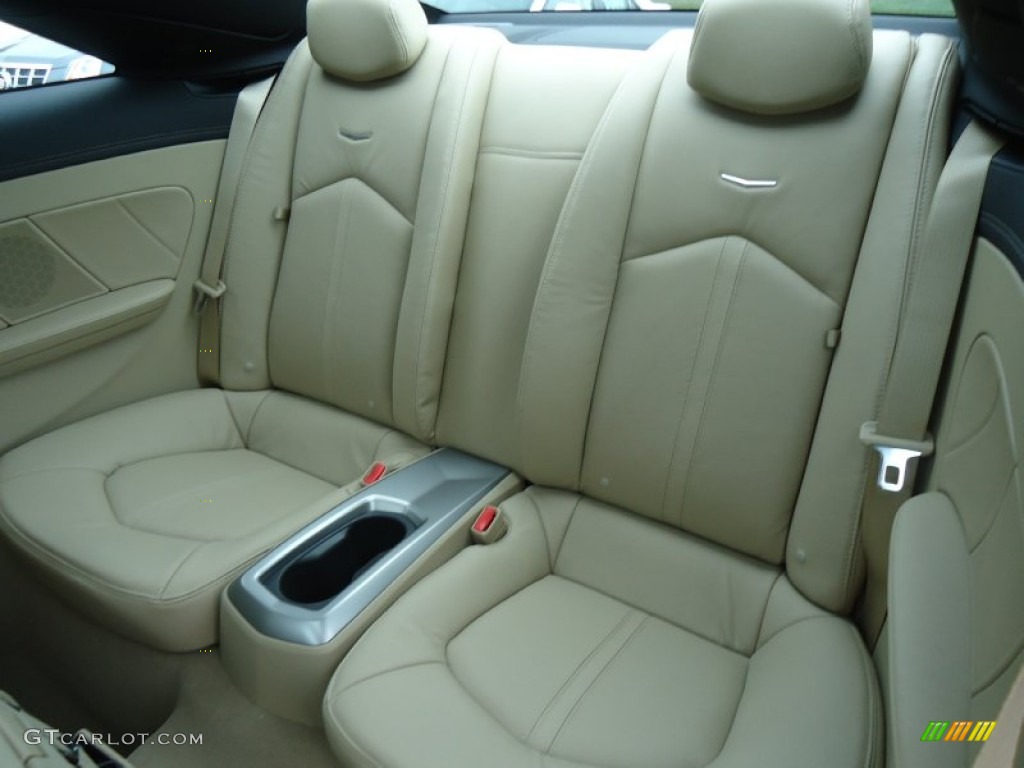 2012 Cadillac CTS 4 AWD Coupe Rear Seat Photo #60682790