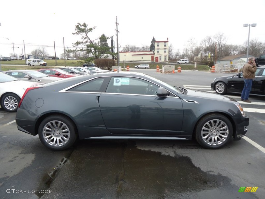 Thunder Gray ChromaFlair 2012 Cadillac CTS 4 AWD Coupe Exterior Photo #60683513