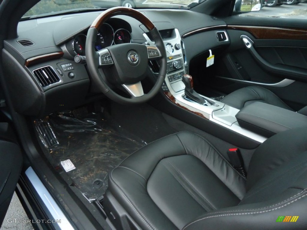Ebony/Ebony Interior 2012 Cadillac CTS 4 AWD Coupe Photo #60683531