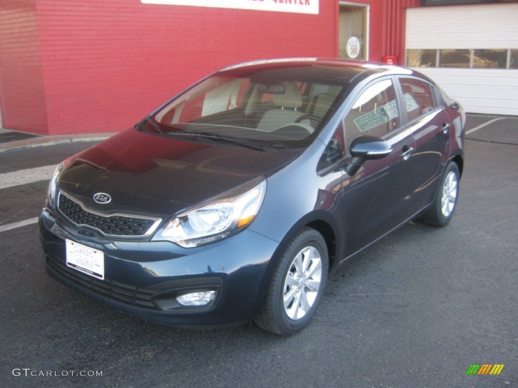 Midnight Sapphire Kia Rio