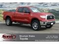 2012 Barcelona Red Metallic Toyota Tundra Double Cab 4x4  photo #1