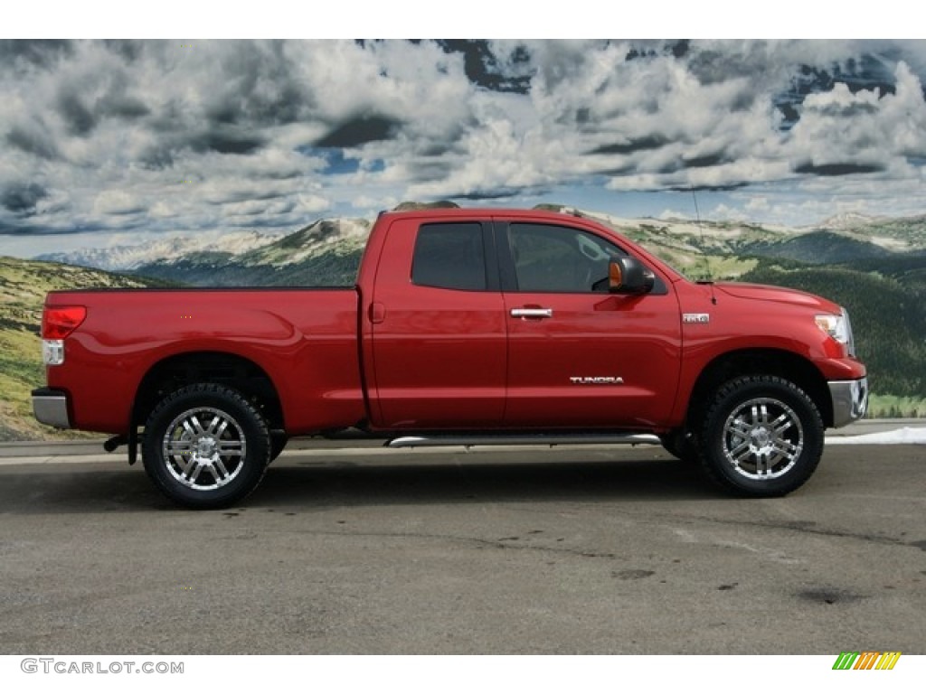 Barcelona Red Metallic 2012 Toyota Tundra Double Cab 4x4 Exterior Photo #60683873