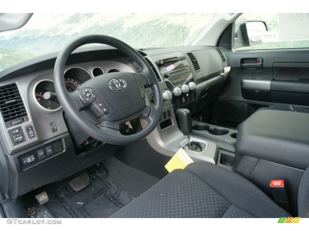 Black Interior 2012 Toyota Tundra CrewMax 4x4 Photo #60684257