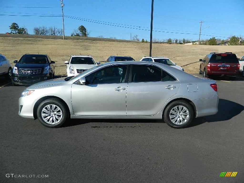 2012 Camry L - Classic Silver Metallic / Ash photo #6