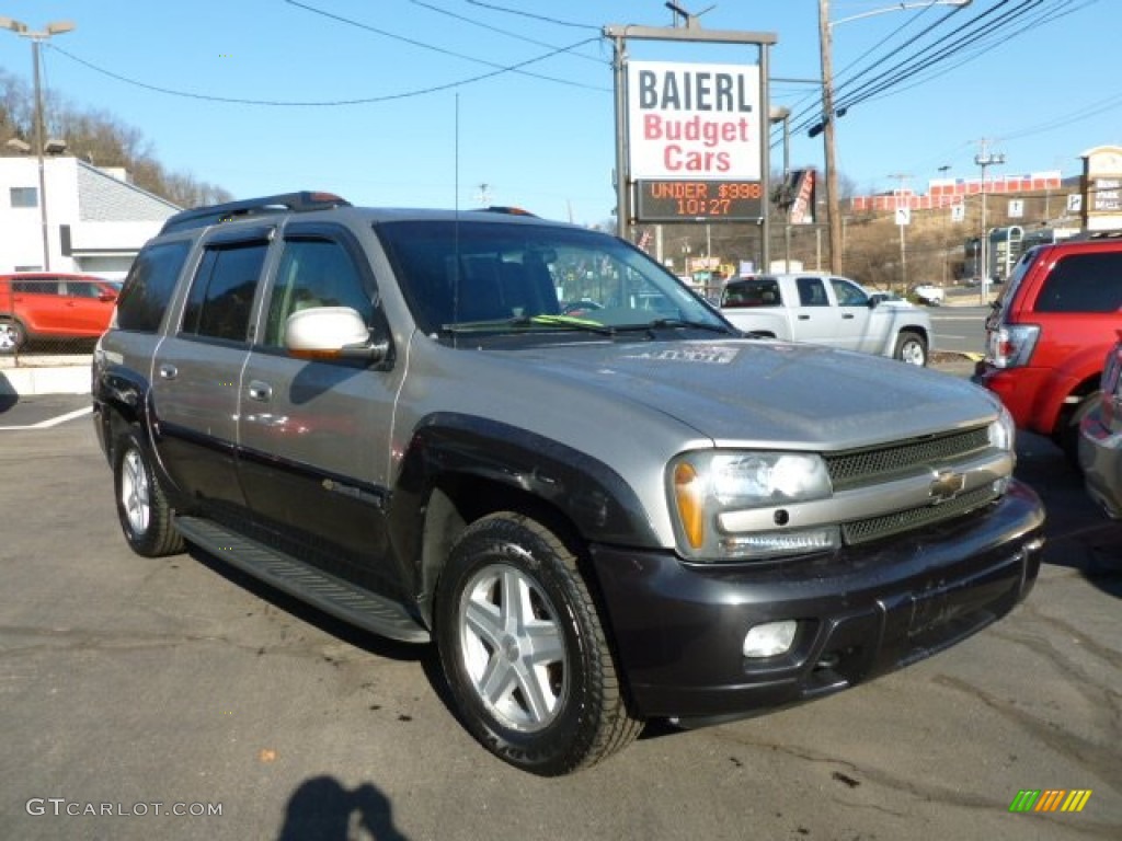 2003 TrailBlazer EXT LT 4x4 - Light Pewter Metallic / Medium Pewter/Dark Pewter photo #1