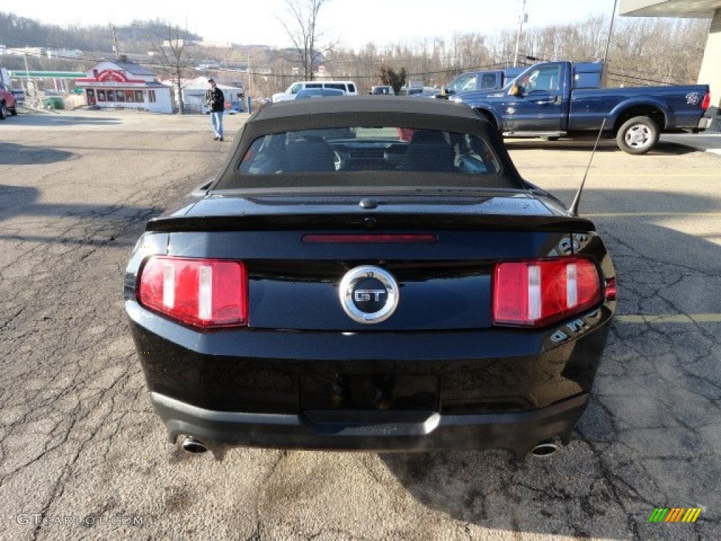 2011 Mustang GT Premium Convertible - Ebony Black / Charcoal Black/Cashmere photo #3