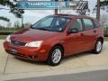 Blazing Copper Metallic 2005 Ford Focus ZX5 SE Hatchback