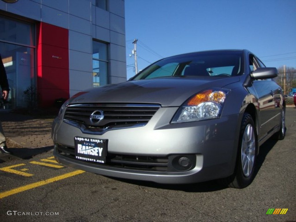 2009 Altima 2.5 S - Precision Gray Metallic / Charcoal photo #1