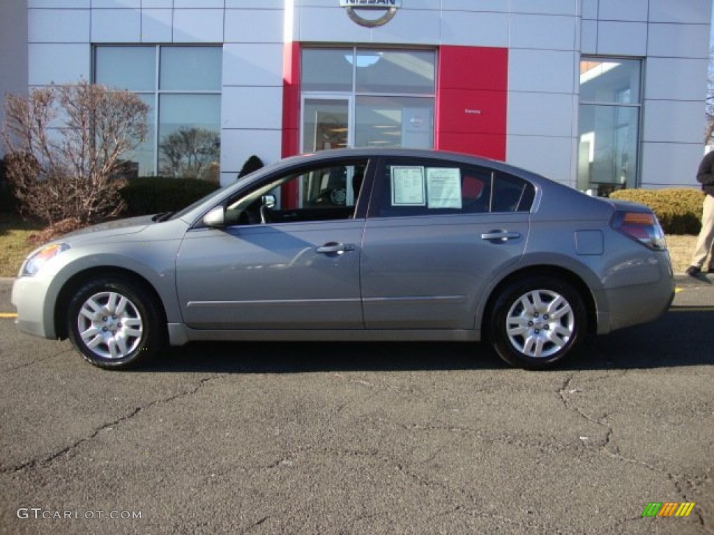 2009 Altima 2.5 S - Precision Gray Metallic / Charcoal photo #4