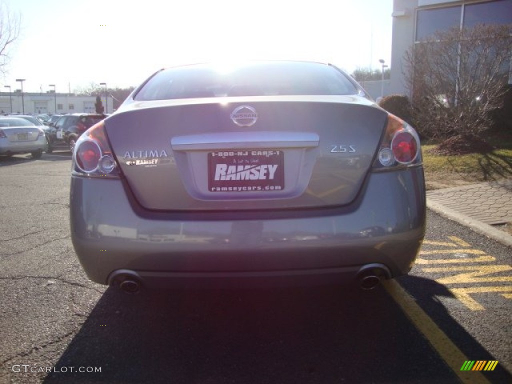 2009 Altima 2.5 S - Precision Gray Metallic / Charcoal photo #5