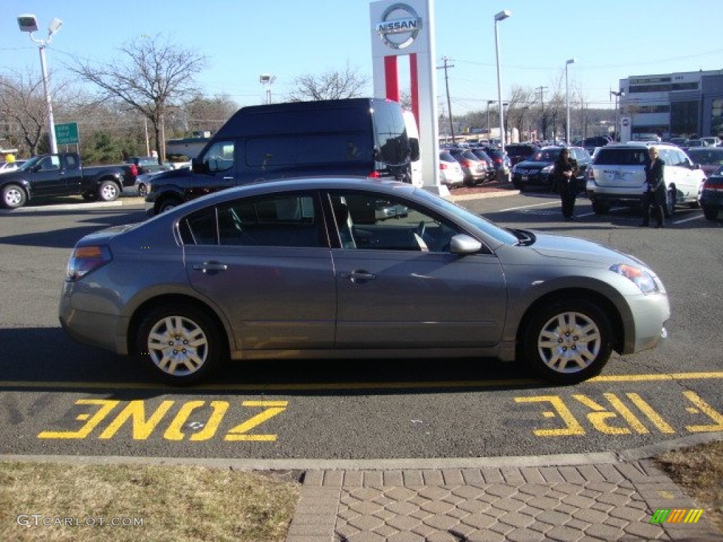 2009 Altima 2.5 S - Precision Gray Metallic / Charcoal photo #8