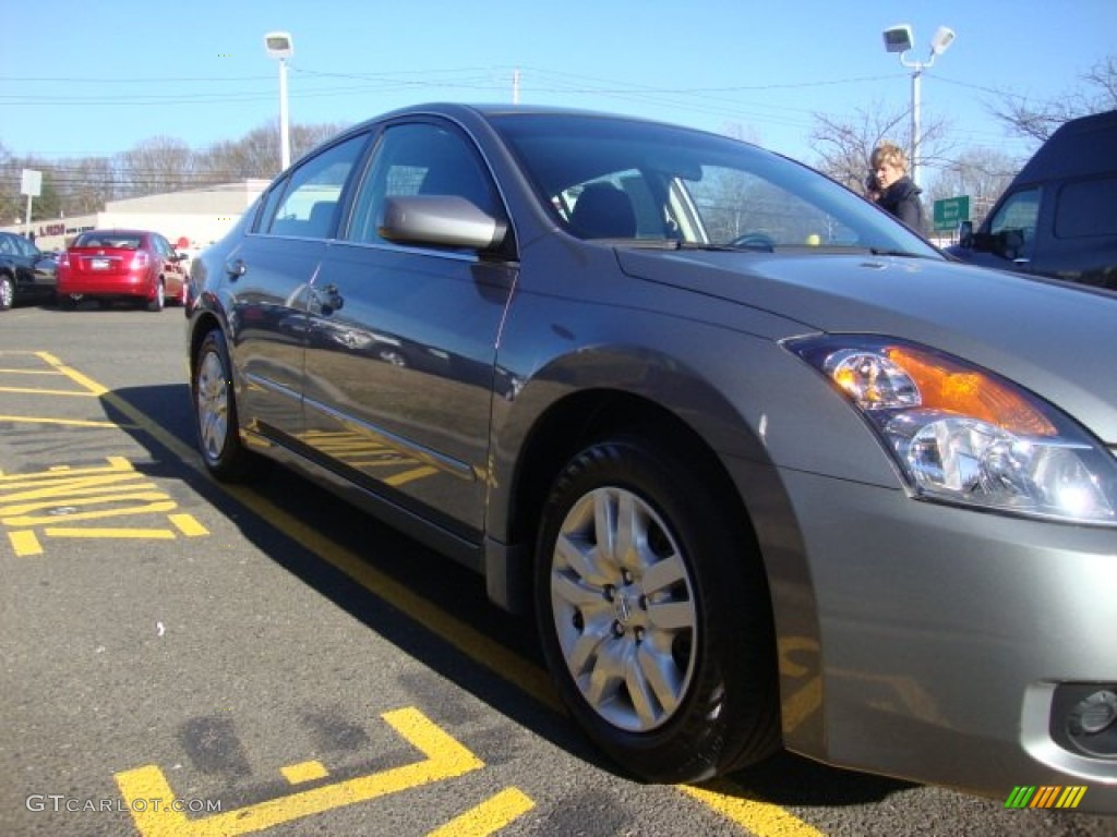 2009 Altima 2.5 S - Precision Gray Metallic / Charcoal photo #9