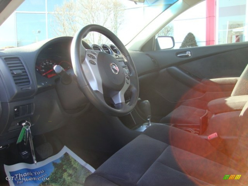 2009 Altima 2.5 S - Precision Gray Metallic / Charcoal photo #13