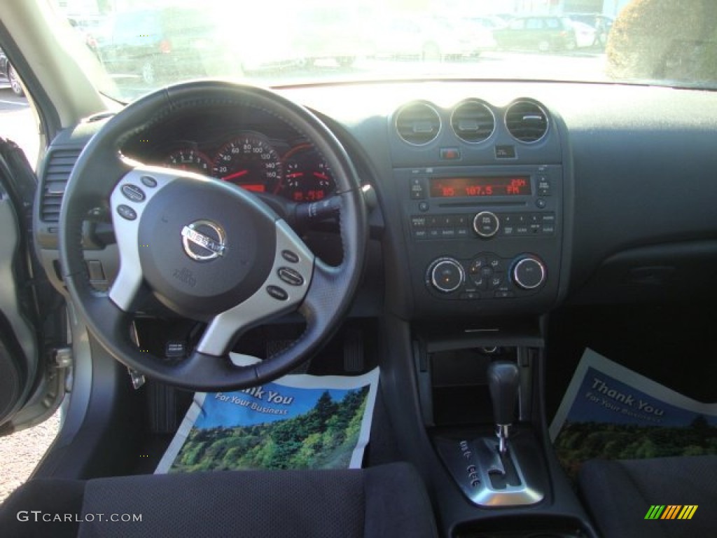 2009 Altima 2.5 S - Precision Gray Metallic / Charcoal photo #14