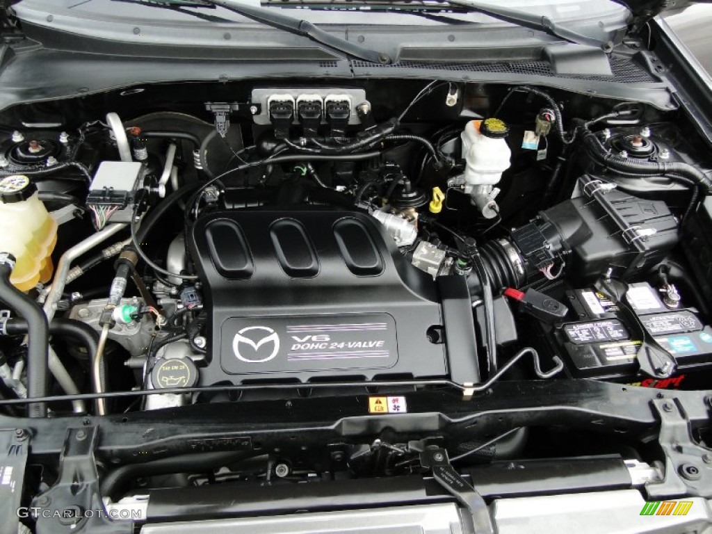 2005 Mazda Tribute s 4WD Engine Photos