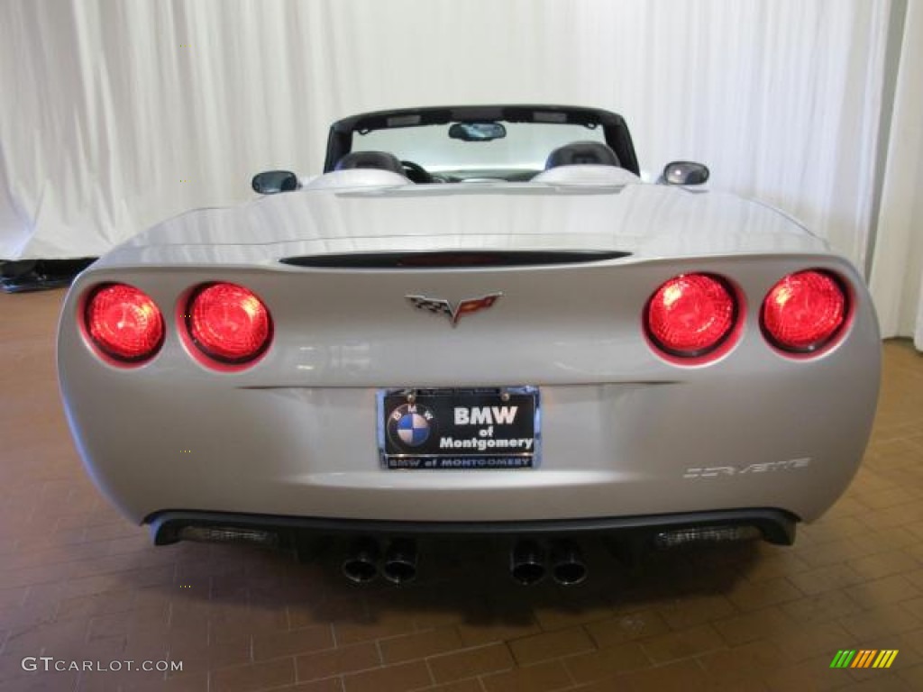 2005 Corvette Convertible - Machine Silver / Ebony photo #7