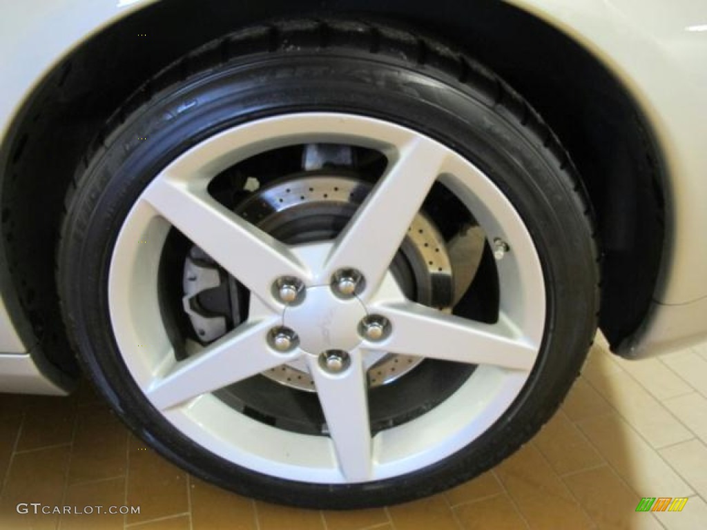 2005 Corvette Convertible - Machine Silver / Ebony photo #10