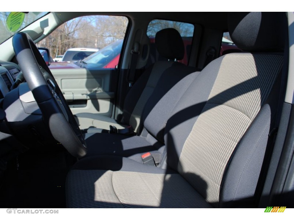 2010 Ram 1500 Big Horn Quad Cab 4x4 - Mineral Gray Metallic / Dark Slate/Medium Graystone photo #7