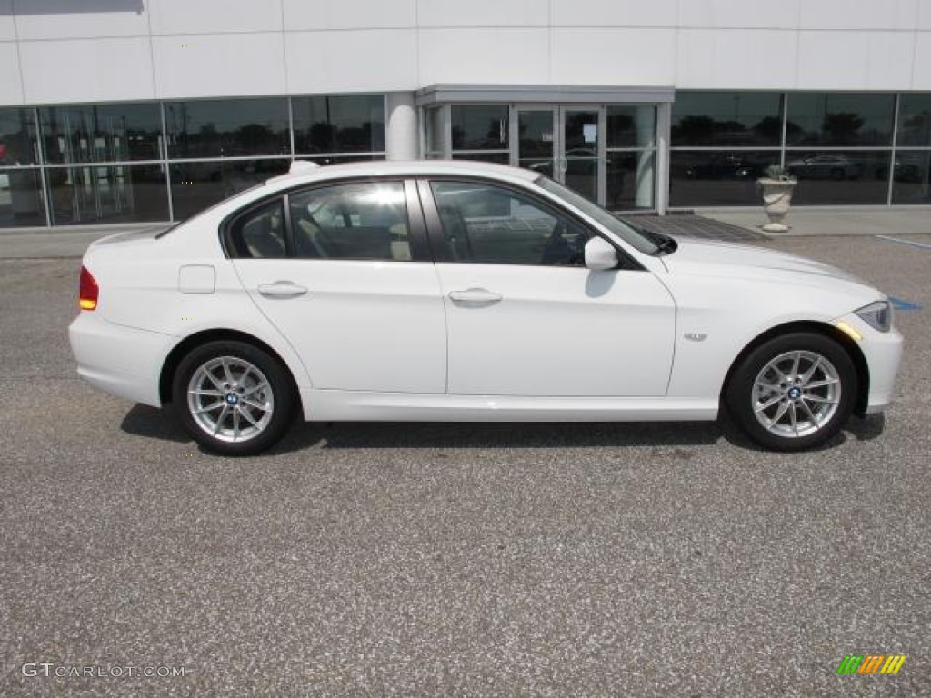 2011 3 Series 328i Sedan - Alpine White / Beige Dakota Leather photo #2