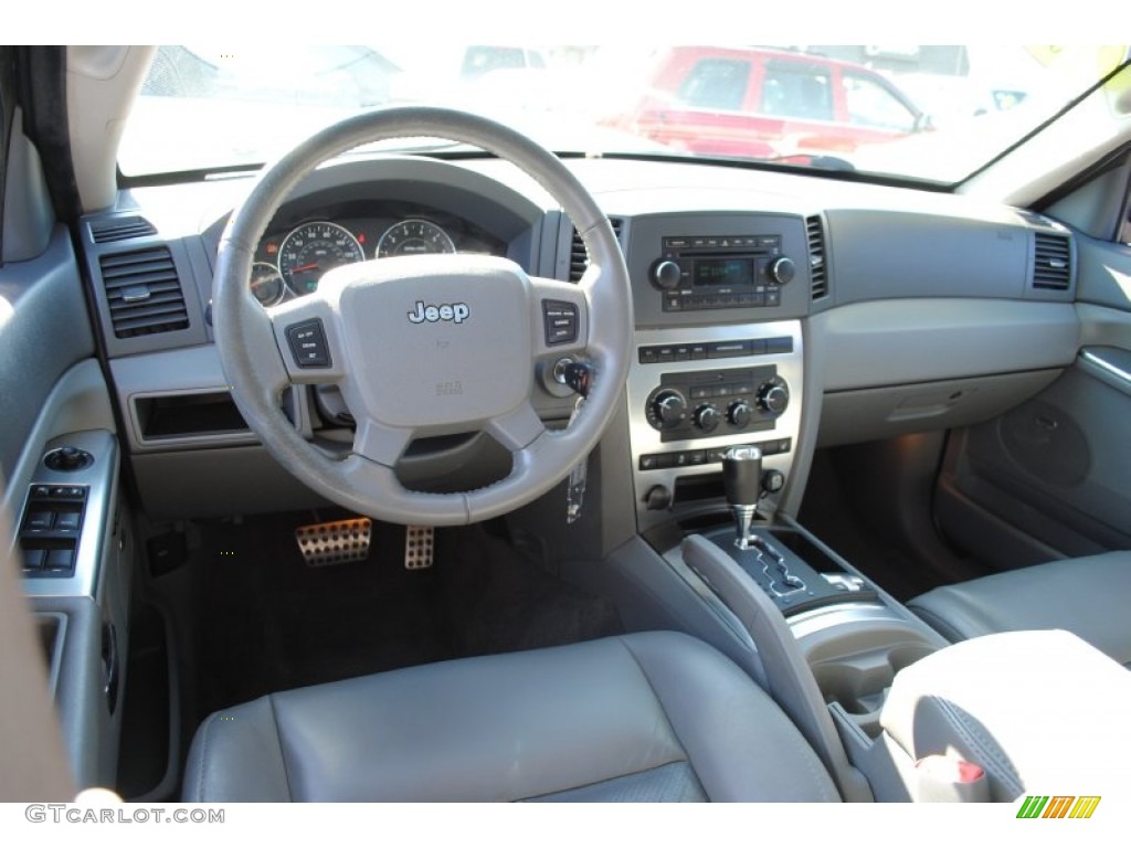 Medium Slate Gray Interior 2007 Jeep Grand Cherokee Limited 4x4 Photo #60688778