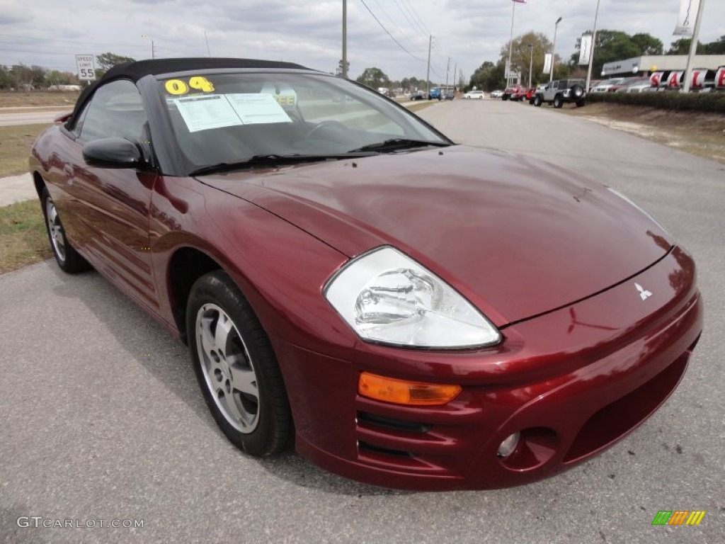 Ultra Red Pearl 2004 Mitsubishi Eclipse Spyder GS Exterior Photo #60689309