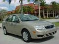 2007 Pueblo Gold Metallic Ford Focus ZX4 S Sedan  photo #1