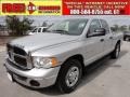 Bright Silver Metallic 2004 Dodge Ram 2500 SLT Quad Cab