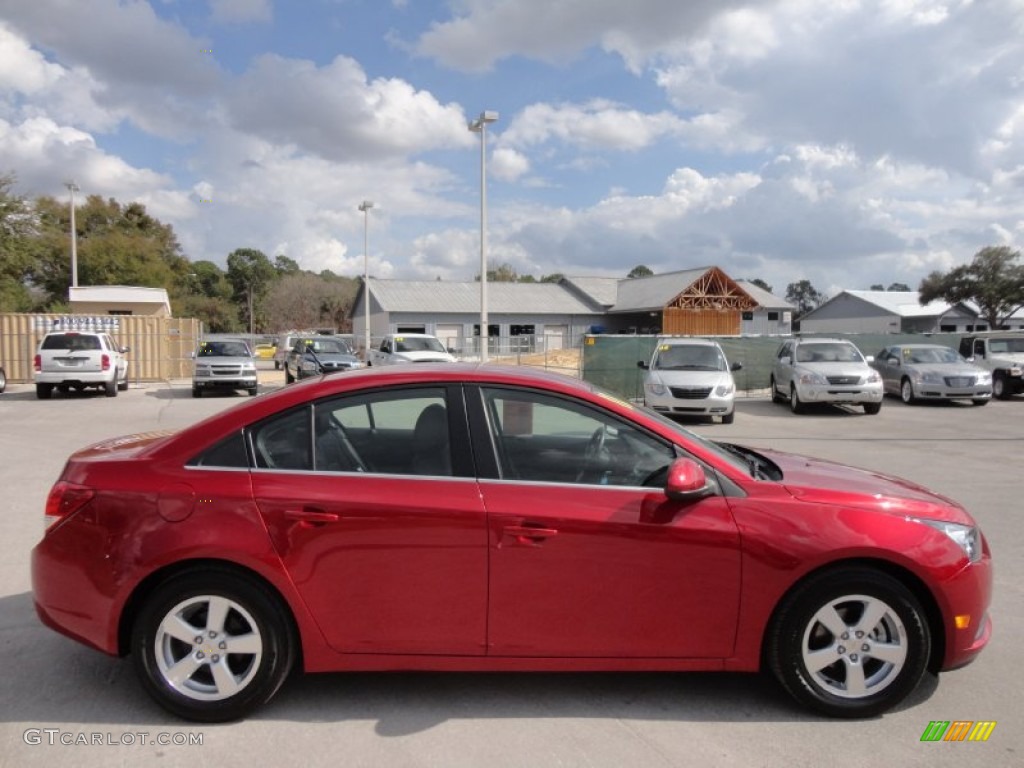 Crystal Red Metallic Tintcoat 2011 Chevrolet Cruze LT Exterior Photo #60690383