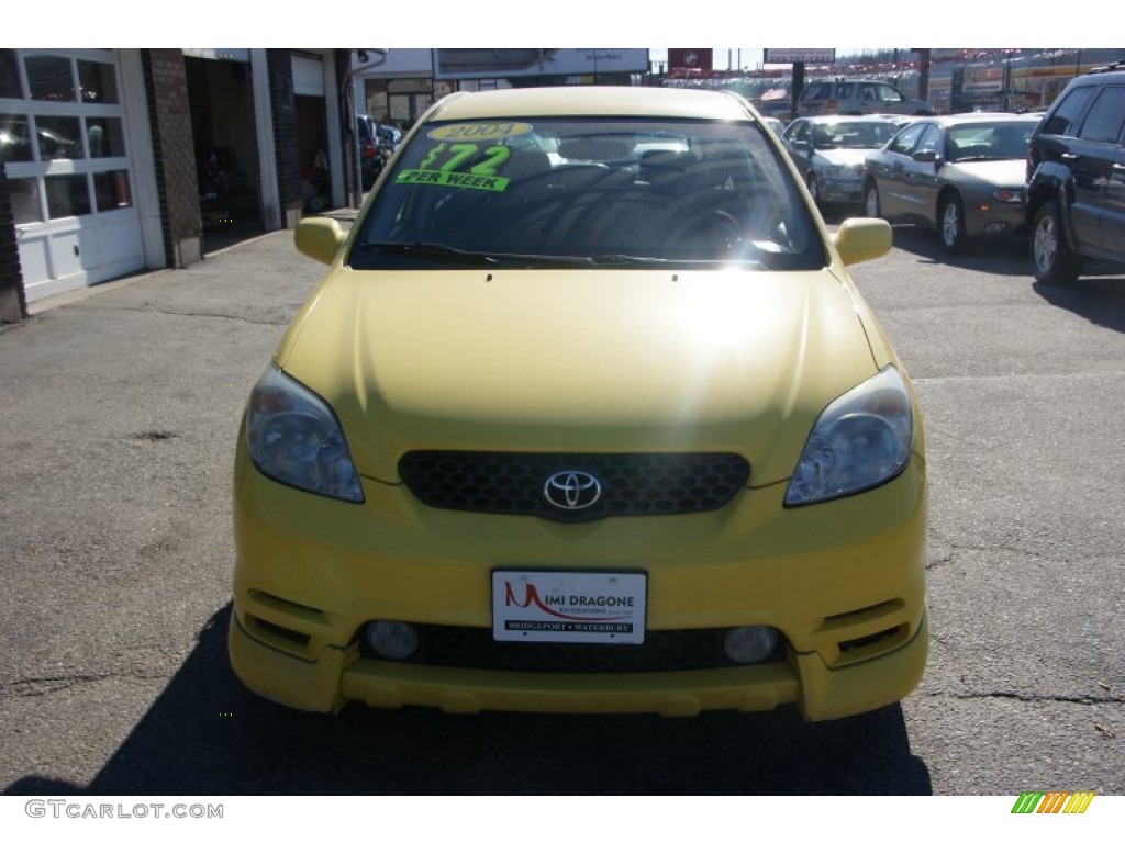 2004 Matrix XR - Solar Yellow / Dark Gray photo #2