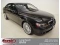 2008 Jet Black BMW 7 Series 750i Sedan  photo #1