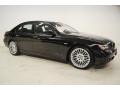 2008 Jet Black BMW 7 Series 750i Sedan  photo #2