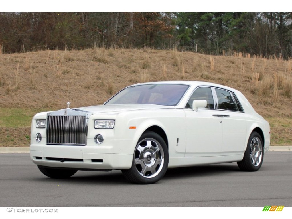 English White 2008 Rolls-Royce Phantom Drophead Coupe Standard Phantom Drophead Coupe Model Exterior Photo #60691286