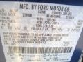 G9: Vista Blue Metallic 2008 Ford Escape XLT V6 Color Code