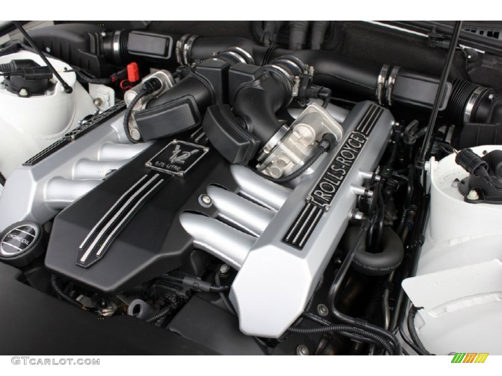 2008 Rolls-Royce Phantom Drophead Coupe Standard Phantom Drophead Coupe Model 6.75 Liter DOHC 48-Valve VVT V12 Engine Photo #60691628