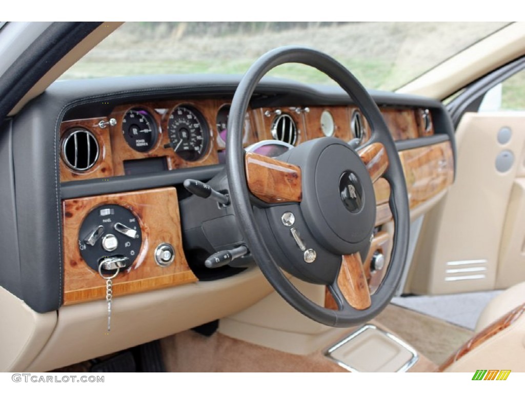 2008 Rolls-Royce Phantom Drophead Coupe Standard Phantom Drophead Coupe Model Moccasin Dashboard Photo #60691670