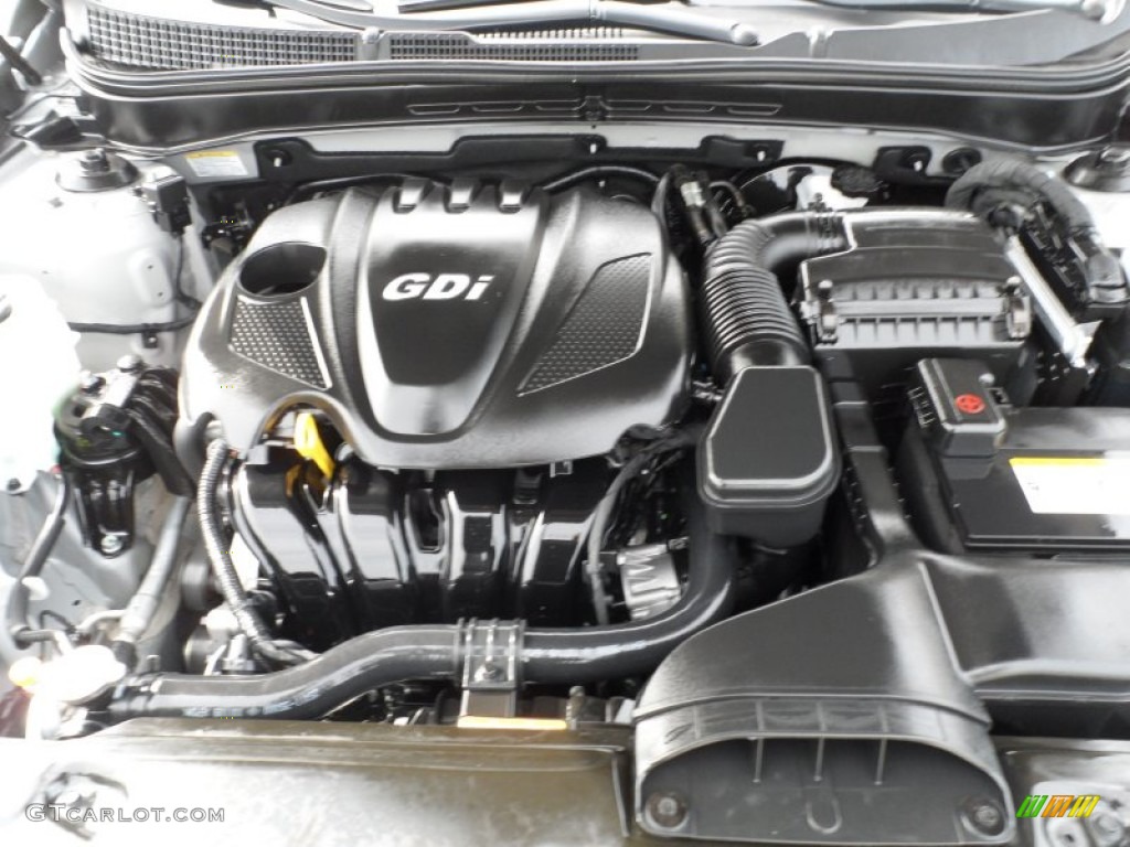 2011 Hyundai Sonata SE 2.4 Liter GDI DOHC 16-Valve CVVT 4 Cylinder Engine Photo #60691784