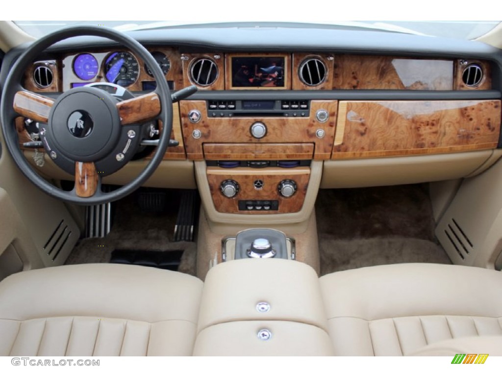 2008 Rolls-Royce Phantom Drophead Coupe Standard Phantom Drophead Coupe Model Moccasin Dashboard Photo #60692006