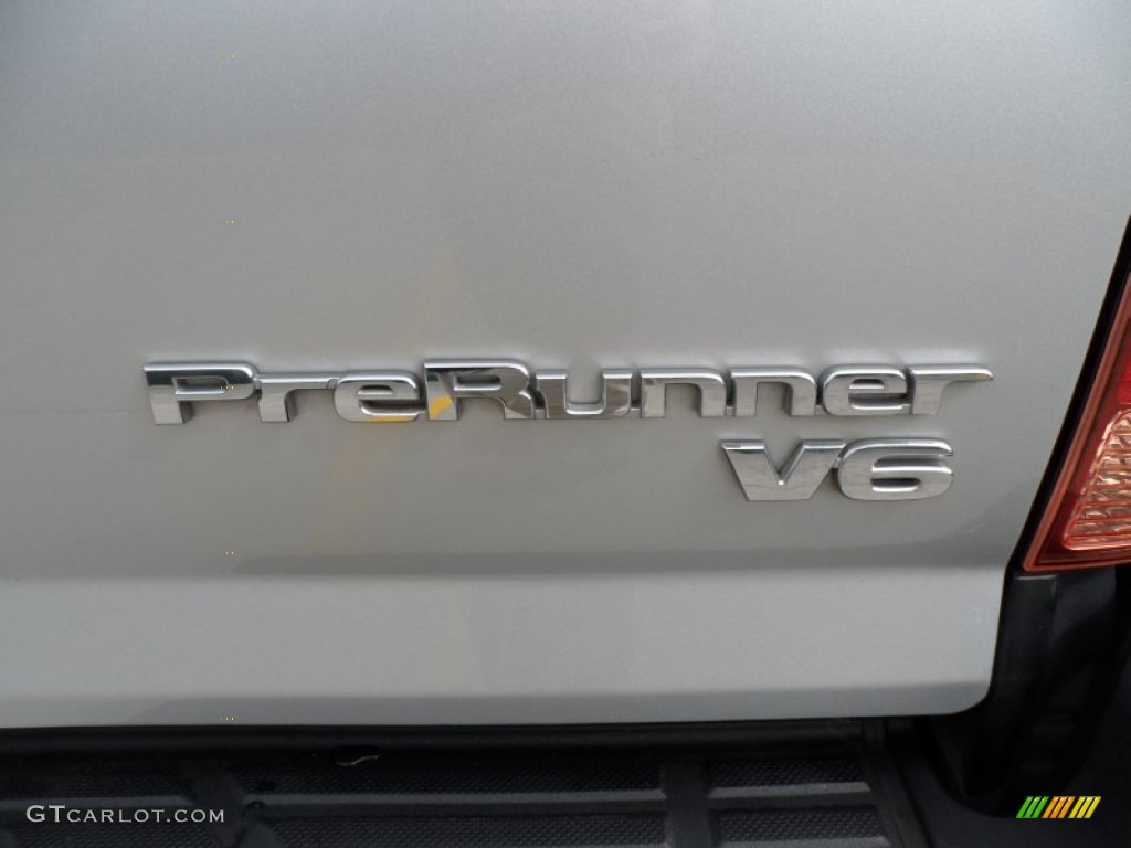 2008 Tacoma V6 PreRunner Double Cab - Silver Streak Mica / Graphite Gray photo #15