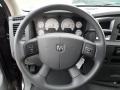 2008 Dodge Ram 1500 Rawlings Black Interior Steering Wheel Photo