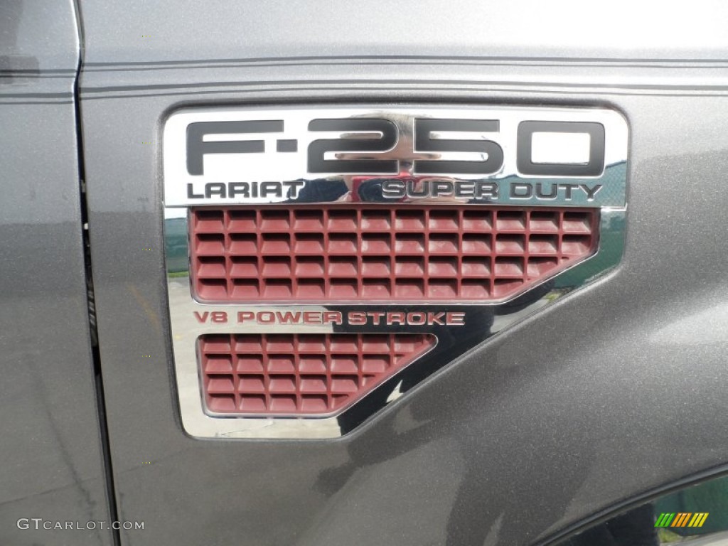 2008 Ford F250 Super Duty Lariat Crew Cab Marks and Logos Photo #60692504