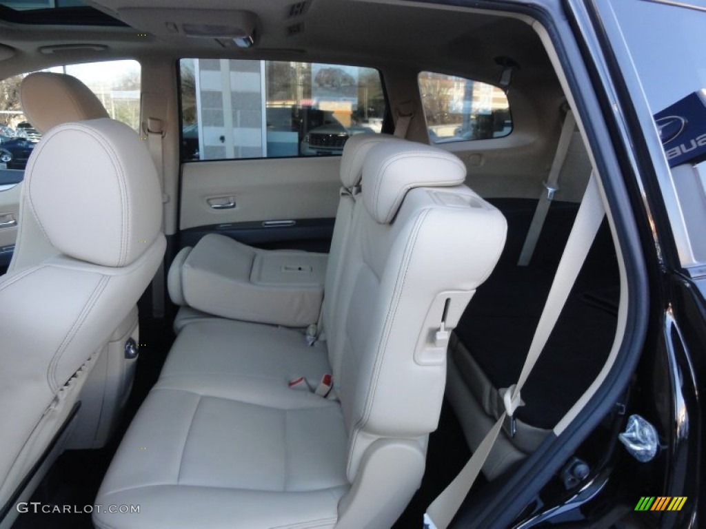 2011 Tribeca 3.6R Touring - Crystal Black Silica / Desert Beige photo #14