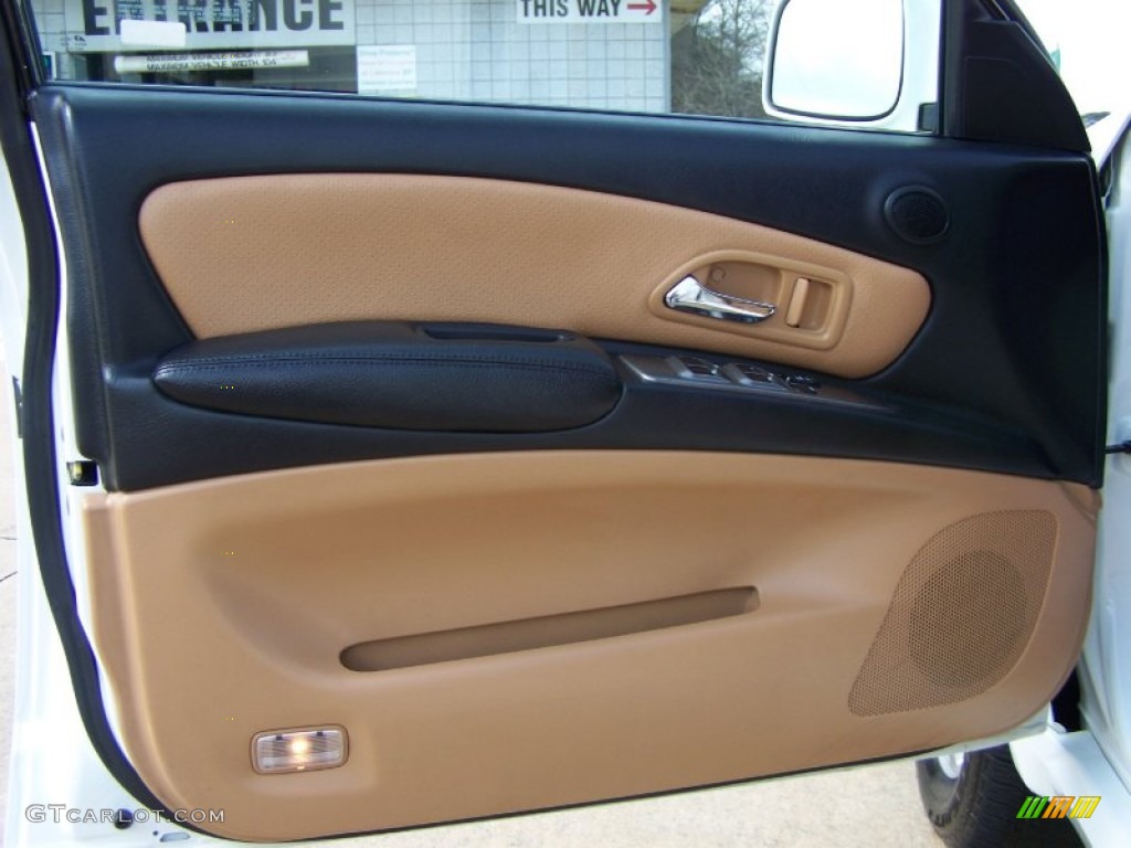 2002 Isuzu Axiom XS Tan Door Panel Photo #60693437